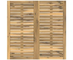 Sodo vakarienės stalas Balta 80 x 80,5 x 75 cm