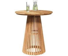 Šoninis stalas Ruda 70 x 70 x 75 cm Kieto teka medžio