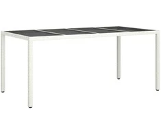 Sodo stalas Balta 190 x 90 x 75 cm poliratanas