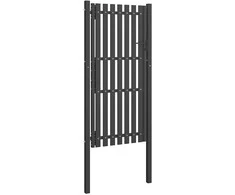 Sodo vartai, antracito spalvos, 1x2,5m, plienas