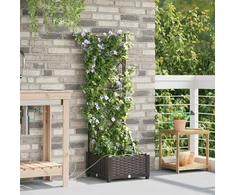 Sodo vazonas Ruda 40 x 40 x 126 cm Plastmasė