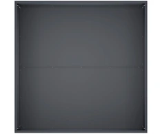 Sodo vazonas 2 vnt. Antracito 80 x 80 x 40 cm