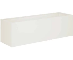 Sodo vazonas 2 vnt. Balta 80 x 30 x 30 cm