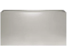 Sodo vazonas 2 vnt. Sidabrinė 100 x 30 x 40 cm