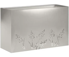 Sodo vazonas 2 vnt. Sidabrinė 80 x 30 x 49 cm