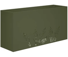 Sodo vazonas Alyvuogių žalia 100 x 30 x 49 cm