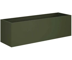Sodo vazonas Alyvuogių žalia 100 x 30 x 30 cm