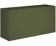 Sodo vazonas Alyvuogių žalia 100 x 30 x 50 cm