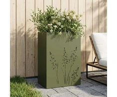 Sodo vazonas Alyvuogių žalia 50 x 30 x 75 cm