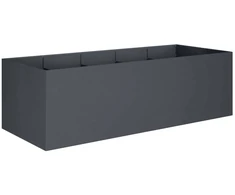 Sodo vazonas Antracito 200 x 80 x 60 cm