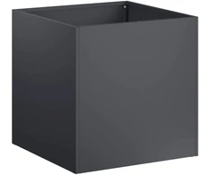Sodo vazonas Antracito 25 x 25 x 25 cm Šaltai valcuotas plienas