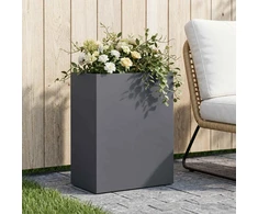 Sodo vazonas Antracito 40 x 20 x 50 cm Šaltai valcuotas plienas