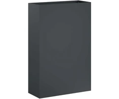 Sodo vazonas Antracito 40 x 20 x 75 cm Šaltai valcuotas plienas