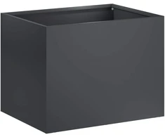 Sodo vazonas Antracito 40 x 30 x 30 cm Šaltai valcuotas plienas
