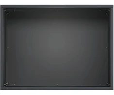 Sodo vazonas Antracito 40 x 30 x 30 cm Šaltai valcuotas plienas
