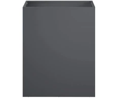 Sodo vazonas Antracito 40 x 30 x 40 cm Šaltai valcuotas plienas
