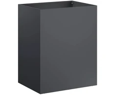 Sodo vazonas Antracito 40 x 30 x 50 cm Šaltai valcuotas plienas