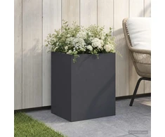 Sodo vazonas Antracito 40 x 30 x 50 cm Šaltai valcuotas plienas