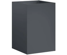 Sodo vazonas Antracito 40 x 40 x 60 cm Šaltai valcuotas plienas