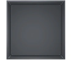 Sodo vazonas Antracito 40 x 40 x 75 cm Šaltai valcuotas plienas