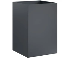 Sodo vazonas Antracito 40 x 40 x 75 cm Šaltai valcuotas plienas