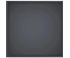 Sodo vazonas Antracito 45 x 45 x 45 cm Šaltai valcuotas plienas