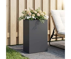 Sodo vazonas Antracito 50 x 30 x 75 cm Šaltai valcuotas plienas