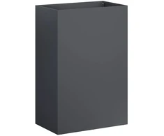 Sodo vazonas Antracito 50 x 40 x 75 cm Šaltai valcuotas plienas