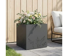 Sodo vazonas Antracito 50 x 50 x 49 cm Šaltai valcuotas plienas