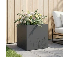 Sodo vazonas Antracito 50 x 50 x 49 cm Šaltai valcuotas plienas