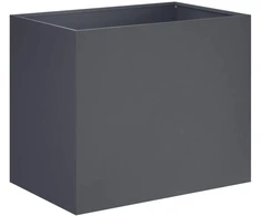 Sodo vazonas Antracito 60 x 40 x 50 cm Šaltai valcuotas plienas