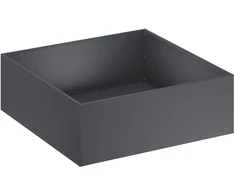 Sodo vazonas Antracito 60 x 60 x 20 cm Šaltai valcuotas plienas