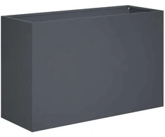 Sodo vazonas Antracito 80 x 30 x 50 cm Šaltai valcuotas plienas