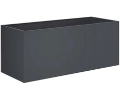 Sodo vazonas Antracito 80 x 40 x 40 cm Šaltai valcuotas plienas