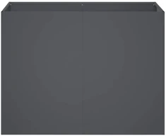 Sodo vazonas Antracito 80 x 40 x 60 cm Šaltai valcuotas plienas