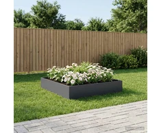 Sodo vazonas Antracito 80 x 80 x 20 cm Šaltai valcuotas plienas
