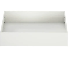 Sodo vazonas Balta 100 x 100 x 20 cm Šaltai valcuotas plienas
