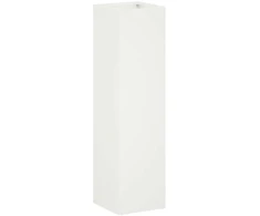 Sodo vazonas Balta 20 x 20 x 75 cm Šaltai valcuotas plienas