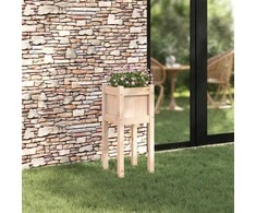 Sodo vazonas Gamta 31 x 31 x 70 cm Kietos pušies mediena