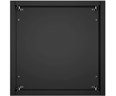 Sodo vazonas Juoda 20 x 20 x 75 cm Šaltai valcuotas plienas