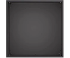 Sodo vazonas Juoda 25 x 25 x 25 cm Šaltai valcuotas plienas