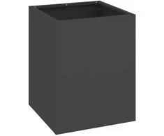 Sodo vazonas Juoda 32 x 32 x 40 cm Šaltai valcuotas plienas