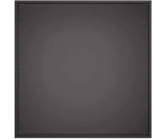 Sodo vazonas Juoda 40 x 40 x 20 cm Šaltai valcuotas plienas