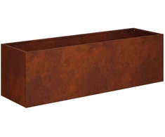Sodo vazonas Rūdijanti 100 x 30 x 30 cm