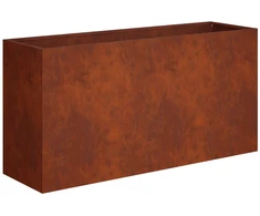 Sodo vazonas Rūdijanti 100 x 30 x 40 cm