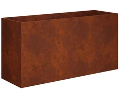 Sodo vazonas Rūdijanti 120 x 40 x 60 cm