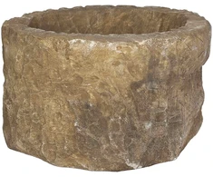 Sodo vazonas Sendinto akmens Ø 35 x 20 cm Kalkakmenis