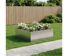 Sodo vazonas Sidabrinė 100 x 100 x 40 cm Nerūdijantis plienas