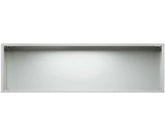 Sodo vazonas Sidabrinė 100 x 30 x 30 cm Galvanizuotas plienas