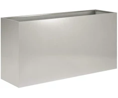 Sodo vazonas Sidabrinė 100 x 30 x 40 cm Nerūdijantis plienas